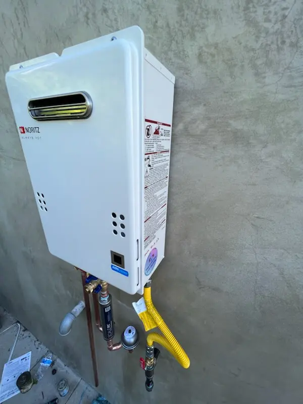 Tankless water heater installation for Cordele homes
